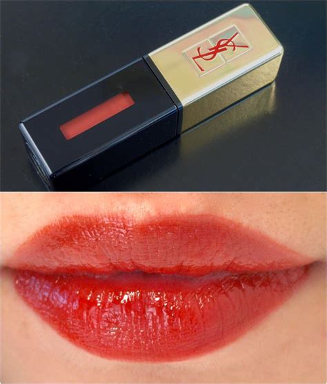 YSL Rouge Philtre (10) Rouge Pur Couture Glossy Stain Product 